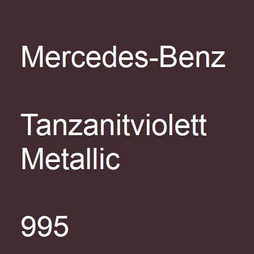 Mercedes-Benz, Tanzanitviolett Metallic, 995.